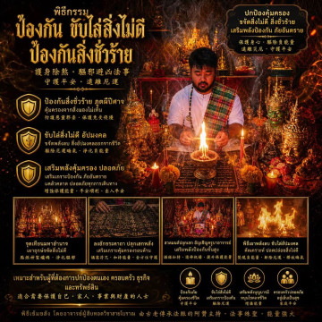 ✨【阿贊西拉｜防護驅邪法事】✨
